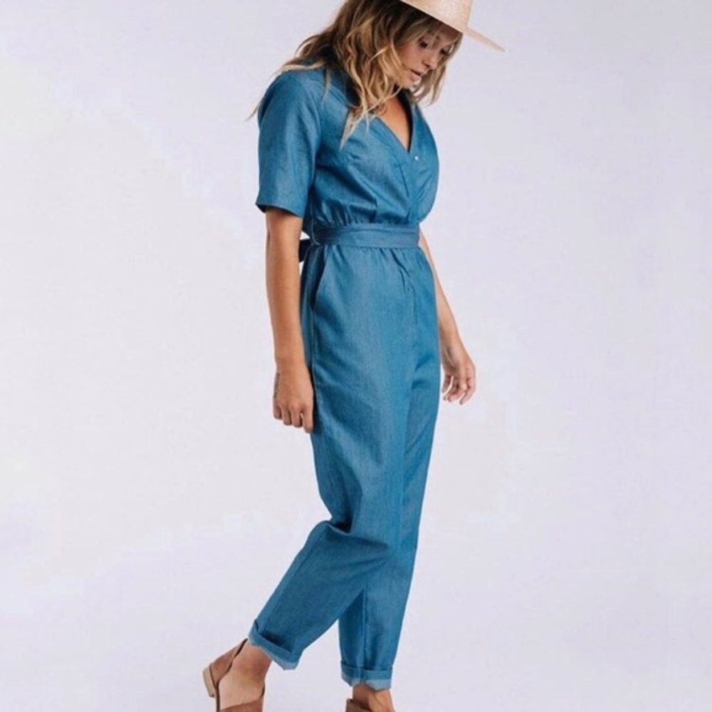 New Clad & Cloth Jenna Jumpsuit M
